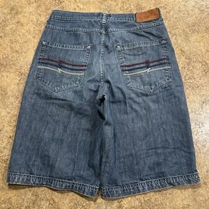 Vintage Y2k Phat Farm Jean Shorts Size 34 (fits 32) Baggy Skater Grunge Jorts